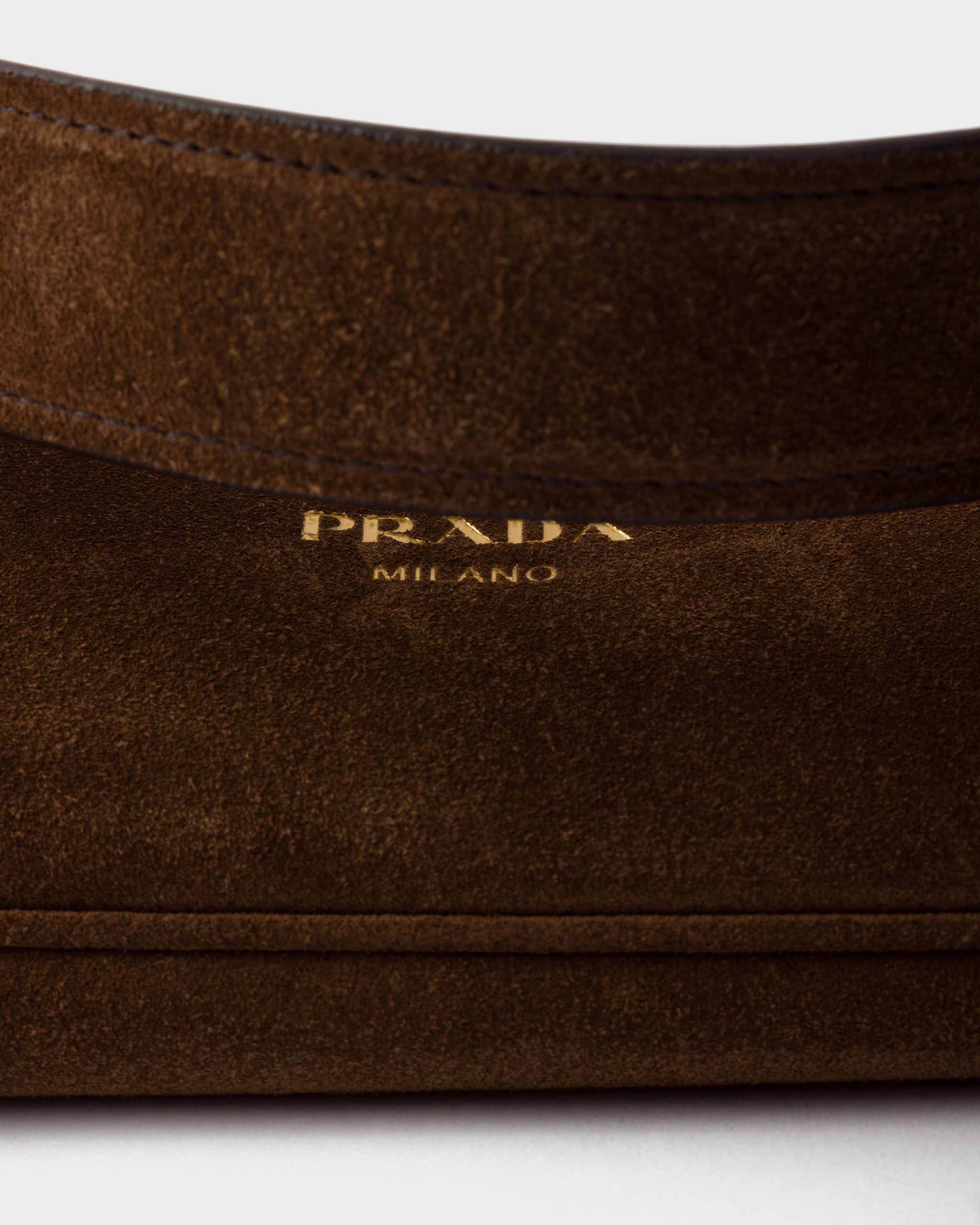 Prada Etude large suede shoulder bag - Image 5